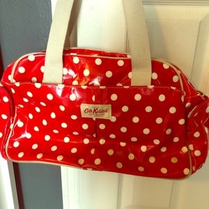 Fun vibrant Cath Kidston overnight bag